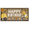 Big Dot of Happiness Dig It - Construction Kraft Paper Banner, Construction Truck Happy Birthday, Printed Brown Paper Party Sign Decoration – 1 Count